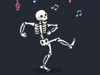 Friendly Skeleton Jigsaw Puzzle