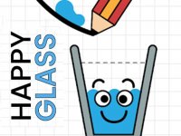 Happy Glass Liquid Flow Puzzle
