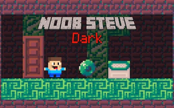 Noob Steve Dark: Axe Escape Adventure Online Game