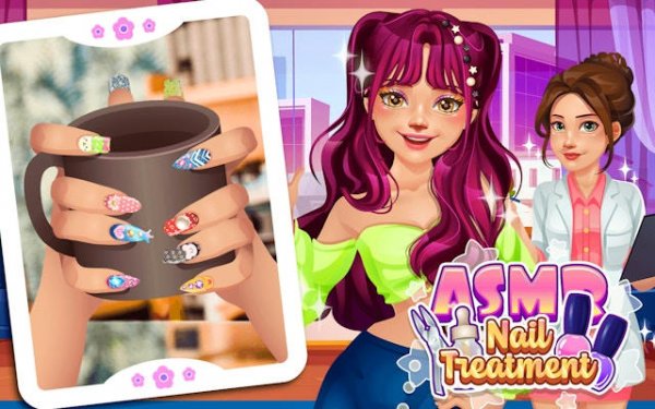 ASMR Nail Treatment Game
