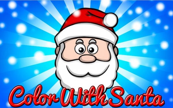 Color with Santa: Christmas Coloring Game