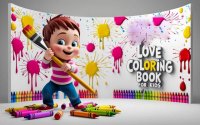Love Coloring Book for Kids - Free Coloring Game