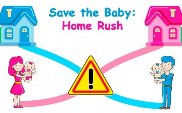 Save the Baby: Home Rush - Puzzle Drawing Game
