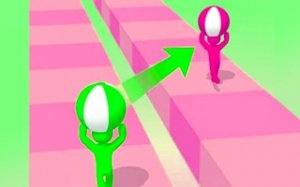 Rolling Path Dash 3D: Speed & Obstacle Run