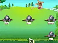 Letter Mole Typing Game