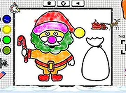 Winter Festive Coloring Pages